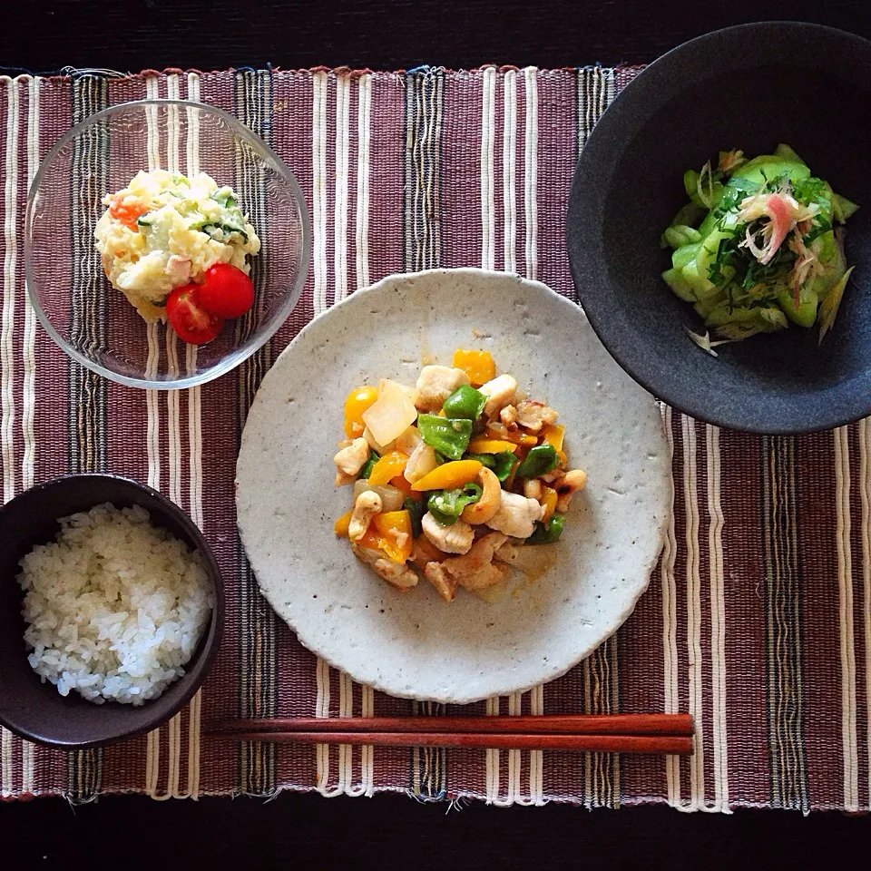 今日の夜ご飯  2014.7.28.|あいこ ⁎ˇ◡ˇ⁎さん