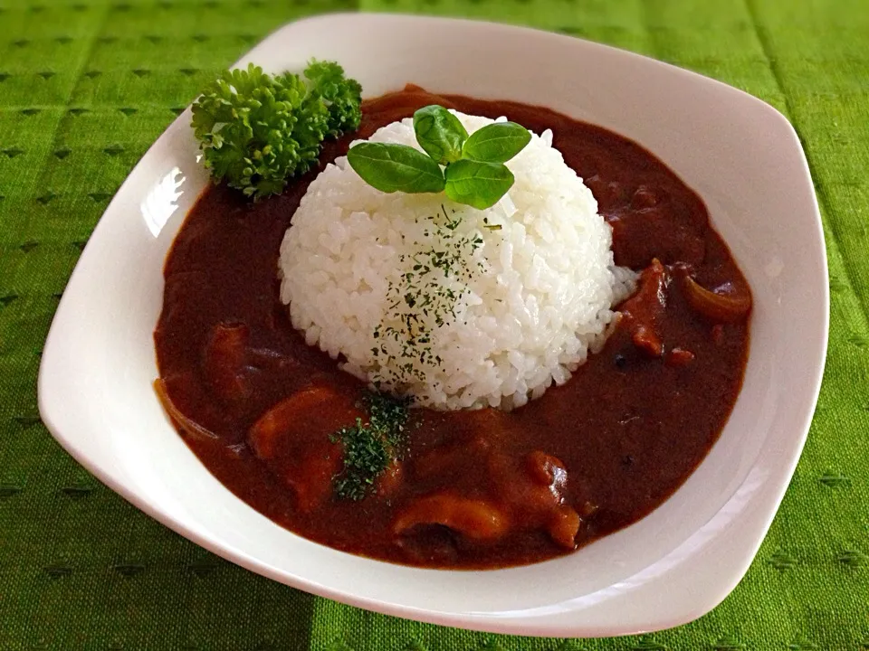 オヤジ特製『バリ辛カレーライスで元気モリモリ〜の巻！(^-^)』|TETSU♪😋さん