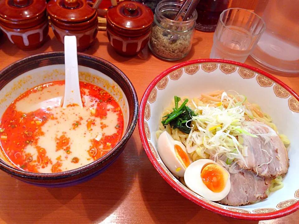 俺流塩ラーメンの俺流つけ麺|酩酊親父さん