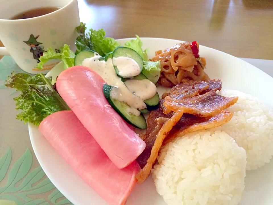 冷蔵庫の仲間たちでランチ🍚|かずみさん