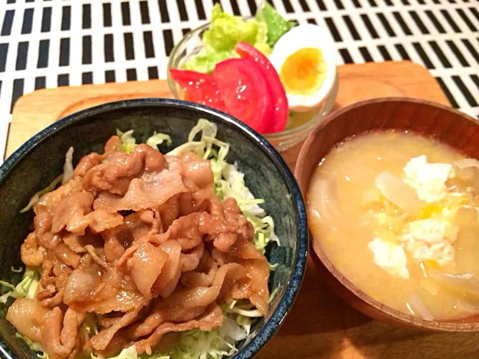 豚の蒲焼き丼|ericoさん