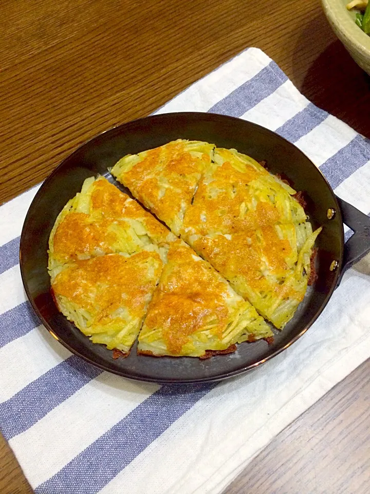 Snapdishの料理写真:ゆんさんの料理 じゃがいものガレット|yogurutoさん