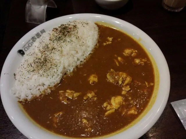 印度カレーライス (チキン) #chicken #curry|amnesic computerさん