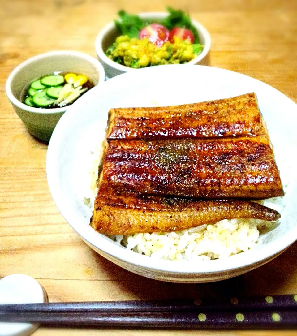 鰻♪土用の丑の日☆うな丼～♪|しょうこさん