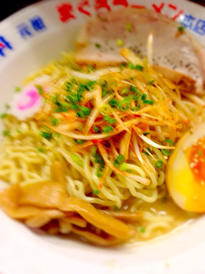 Snapdishの料理写真:元祖まぐろラーメン‼︎|imaicchiさん