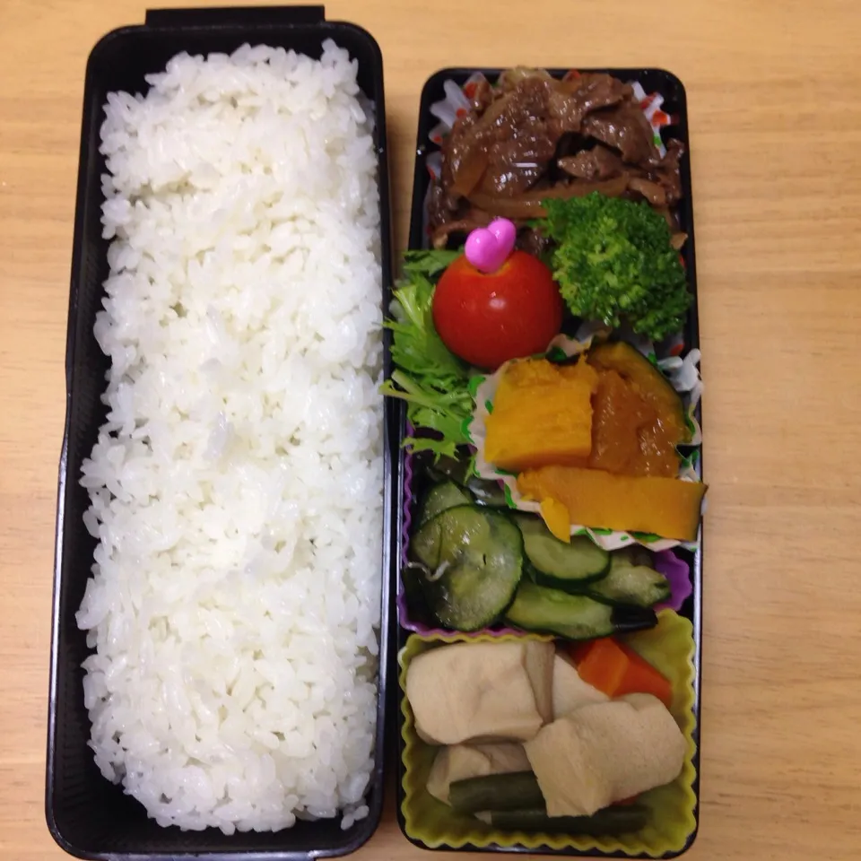 Snapdishの料理写真:牛丼風？弁当🍱|macco7さん