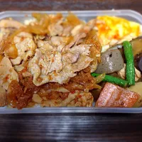 豚の生姜焼き弁当@豆板醤入り|プリケッツさん