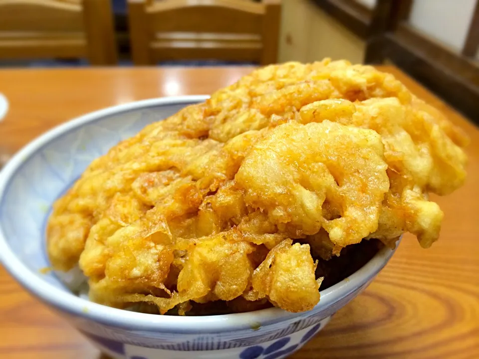 Snapdishの料理写真:かき揚げ丼|Hideki  Fukushimaさん