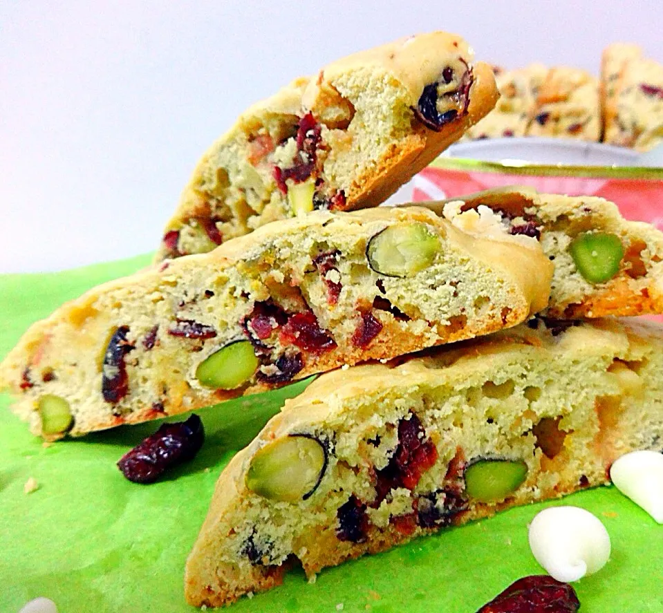 Cranberry Pistachio Biscotti|Mich Liowさん