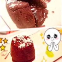 Snapdishの料理写真:Molten Chocolate Cake|Ghostさん