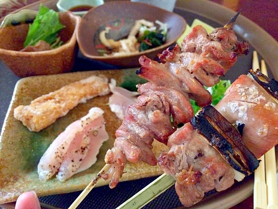 甲州地鶏の焼き鳥|T's Plateさん