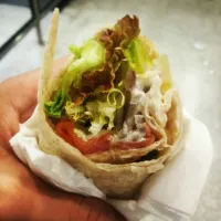 Snapdishの料理写真:Cream cheese smoked salmon wrap (Pret a manager)|Ivanさん