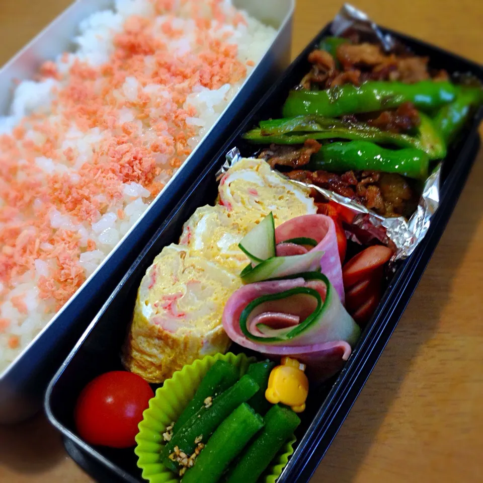 Snapdishの料理写真:お弁当⒎３０|きたろうさん