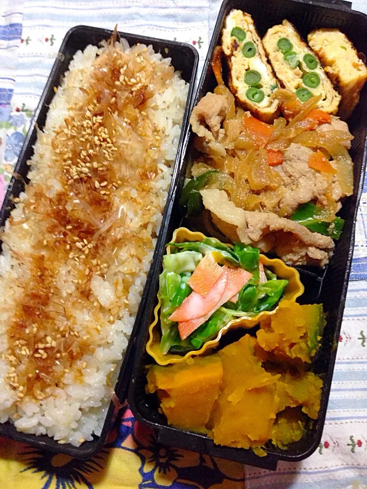 Snapdishの料理写真:生姜焼き弁当|ゆかりすさん