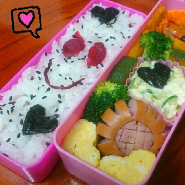 恐い？かわいい？今日のお弁当|かよさん