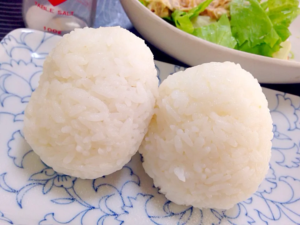 今日の朝ごはん 明太子塩むすび|ponnaoさん