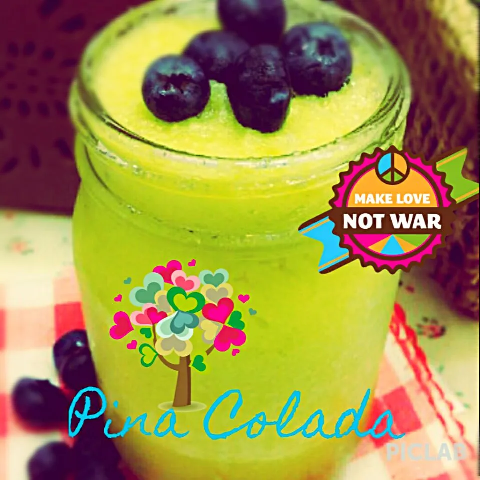 Blusher's kind of Pina Colada #smoothie|Blusherさん