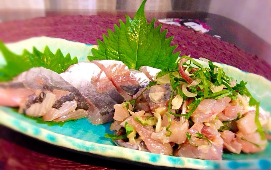 Sashimi of Horse Mackerel|mayumiさん