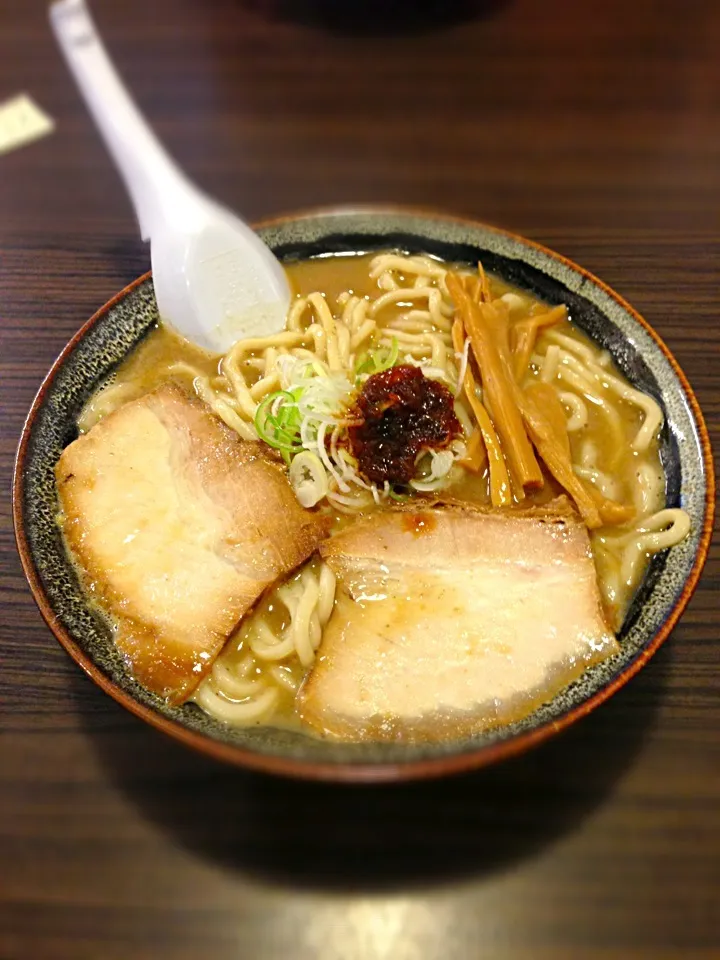 Snapdishの料理写真:「超濃厚そば 」濃厚とんこつ魚介系ラーメン|901さん