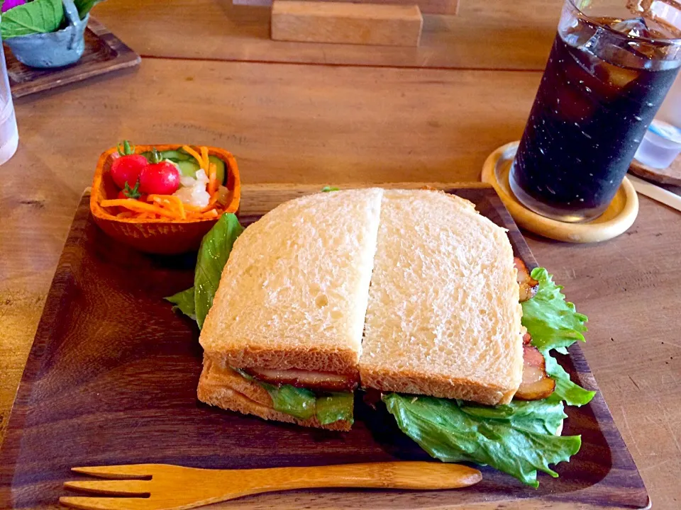 絶品！ベーコンサンド|あんなさん