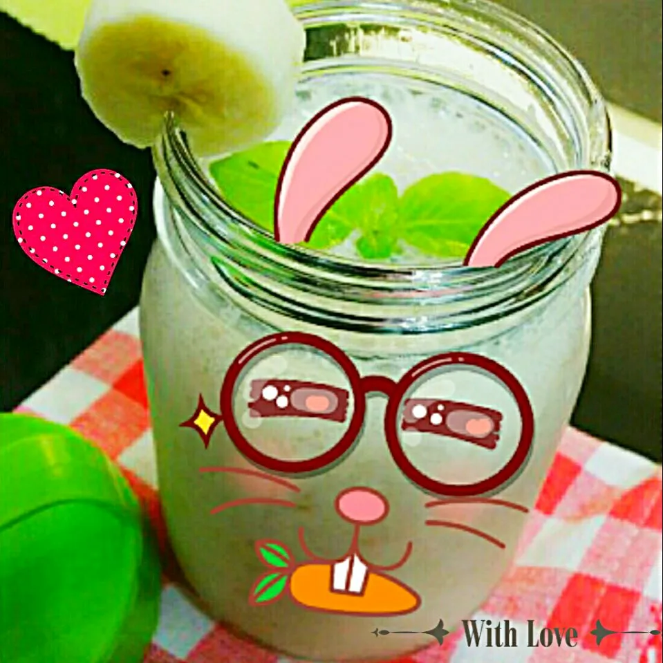 Banana-na Mint #smoothie|Blusherさん