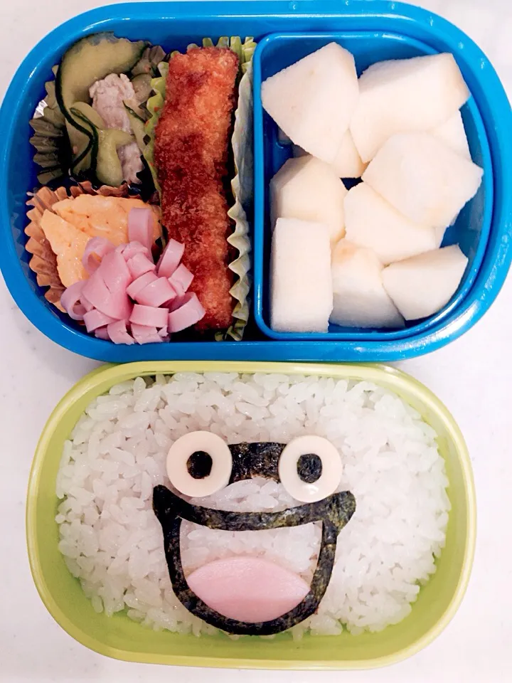 Snapdishの料理写真:ウィスパー弁当\( ˆoˆ )/|茉莉さん