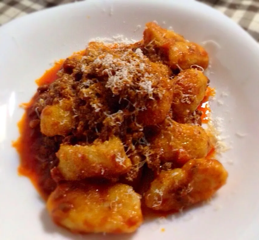 Gnocchi di patate sl ragû bolognese|Fabio  Palmieriさん