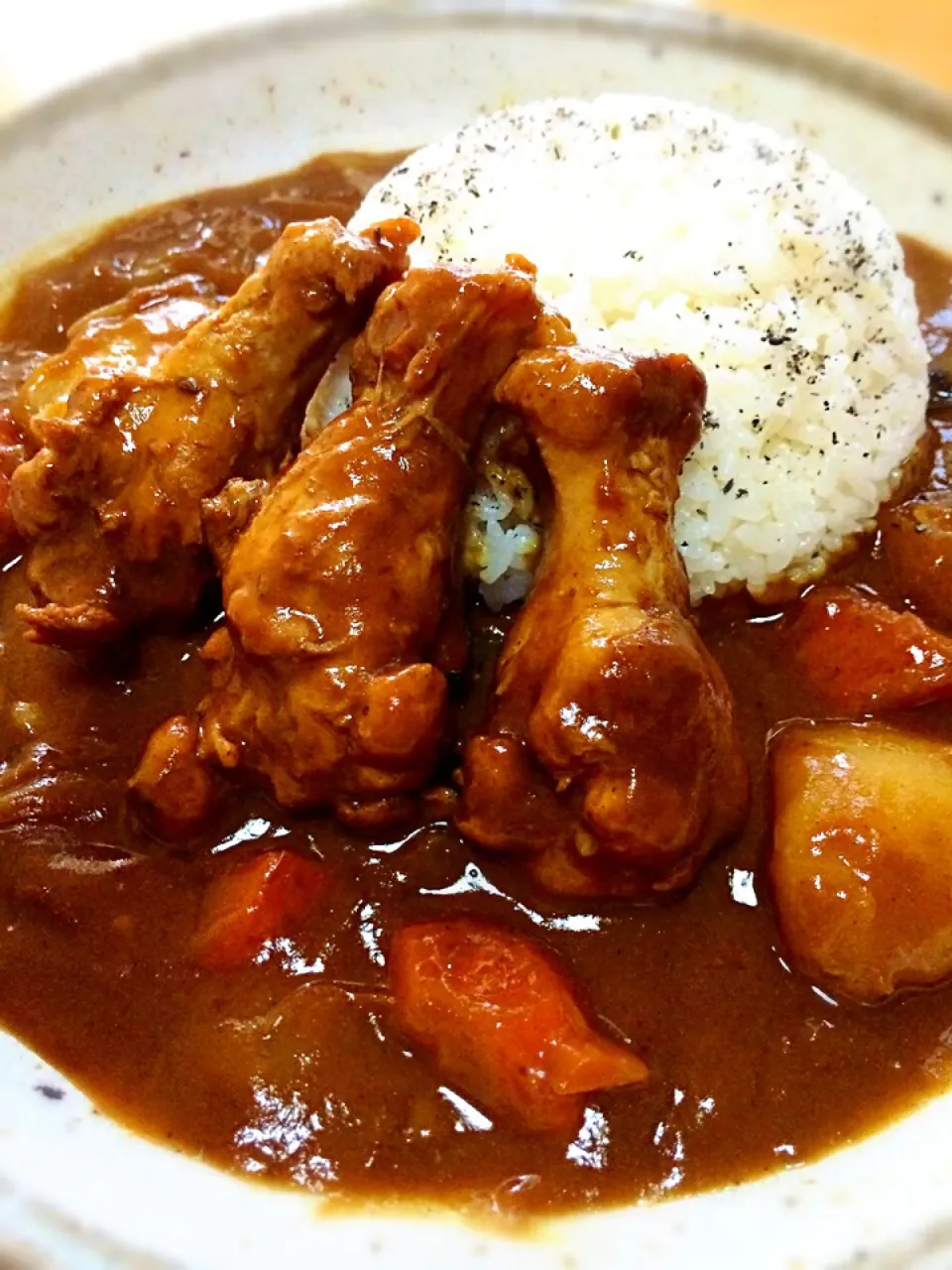 手羽元とろ旨カレー|ガク魁‼︎男飯さん