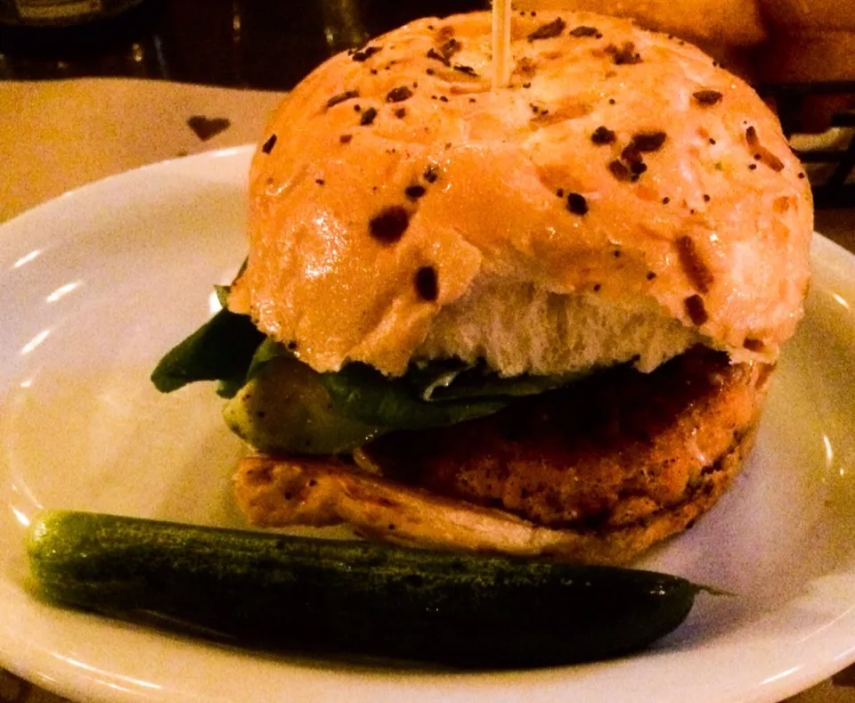 Salmon Burger from BLT Burger|sooprcoolchicaさん