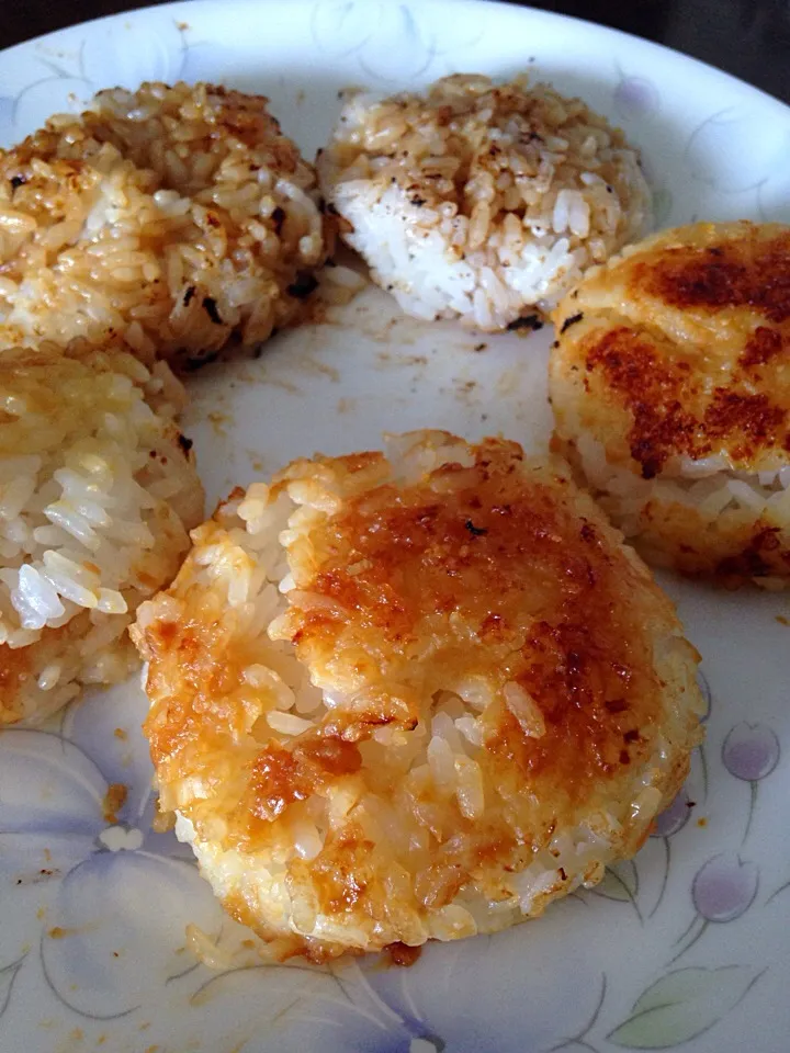 Snapdishの料理写真:焼きおにぎり|さやさん