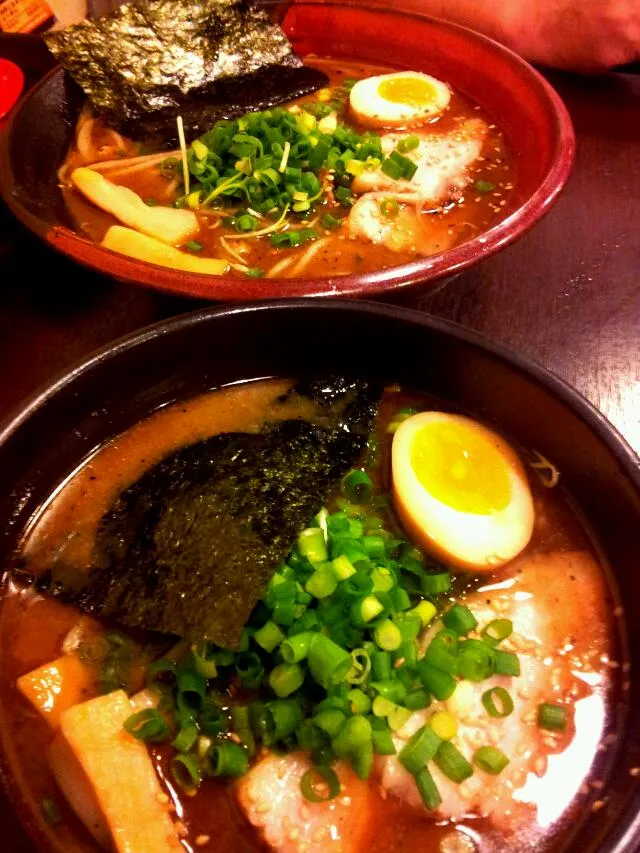 札幌のラーメン共和国にて。|かずにゃんさん