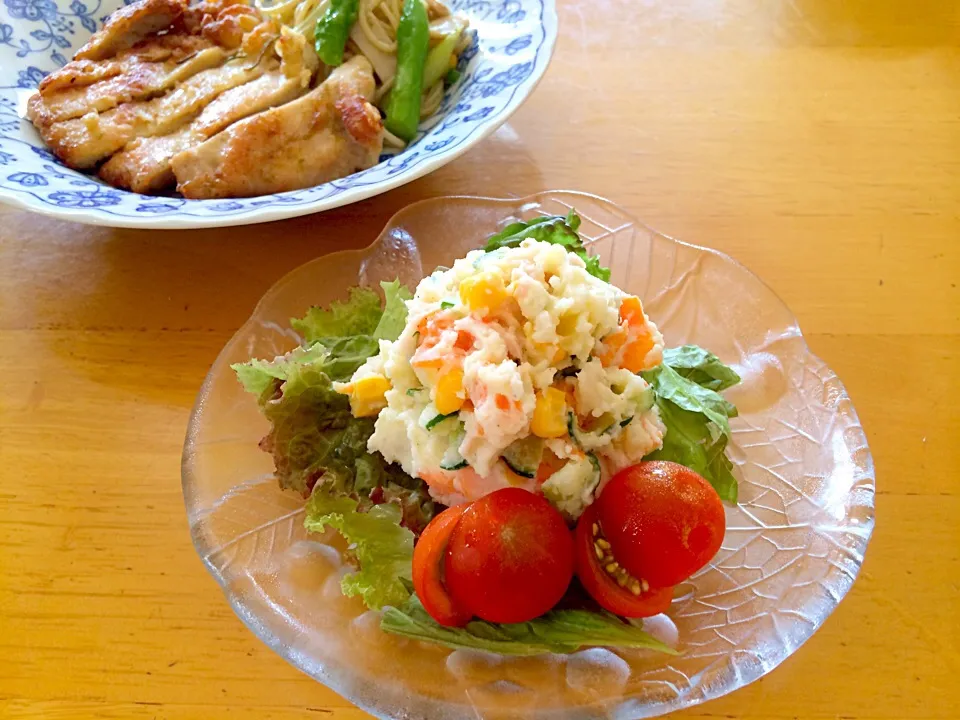 Snapdishの料理写真:くみさんさんの料理 カルピスを使った、ほの甘ポテトサラダ(o^^o)|みきおさん