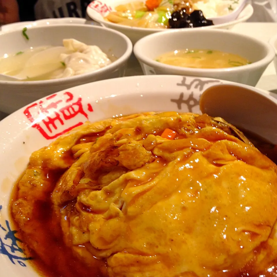 カニ玉あんかけご飯最高（≧∇≦）|なお。さん