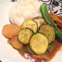 夏野菜カレー|まつこさん