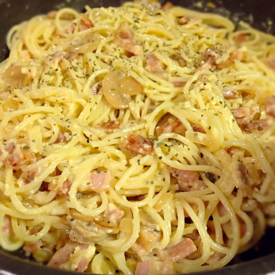 Creamy Bacon Carbonara|yumiさん