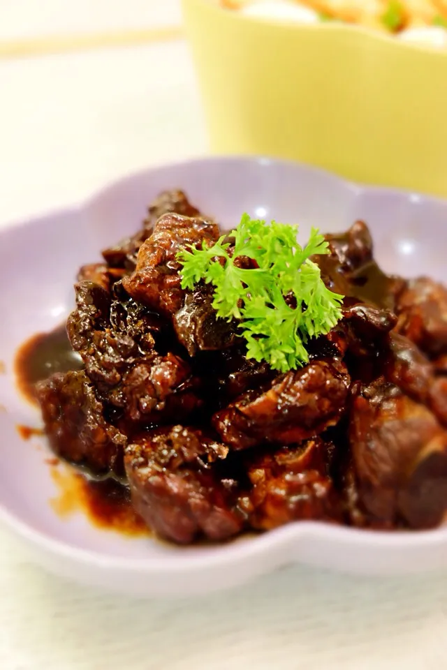 Pork with coffee sauce(Singapore's style)|Cathyさん