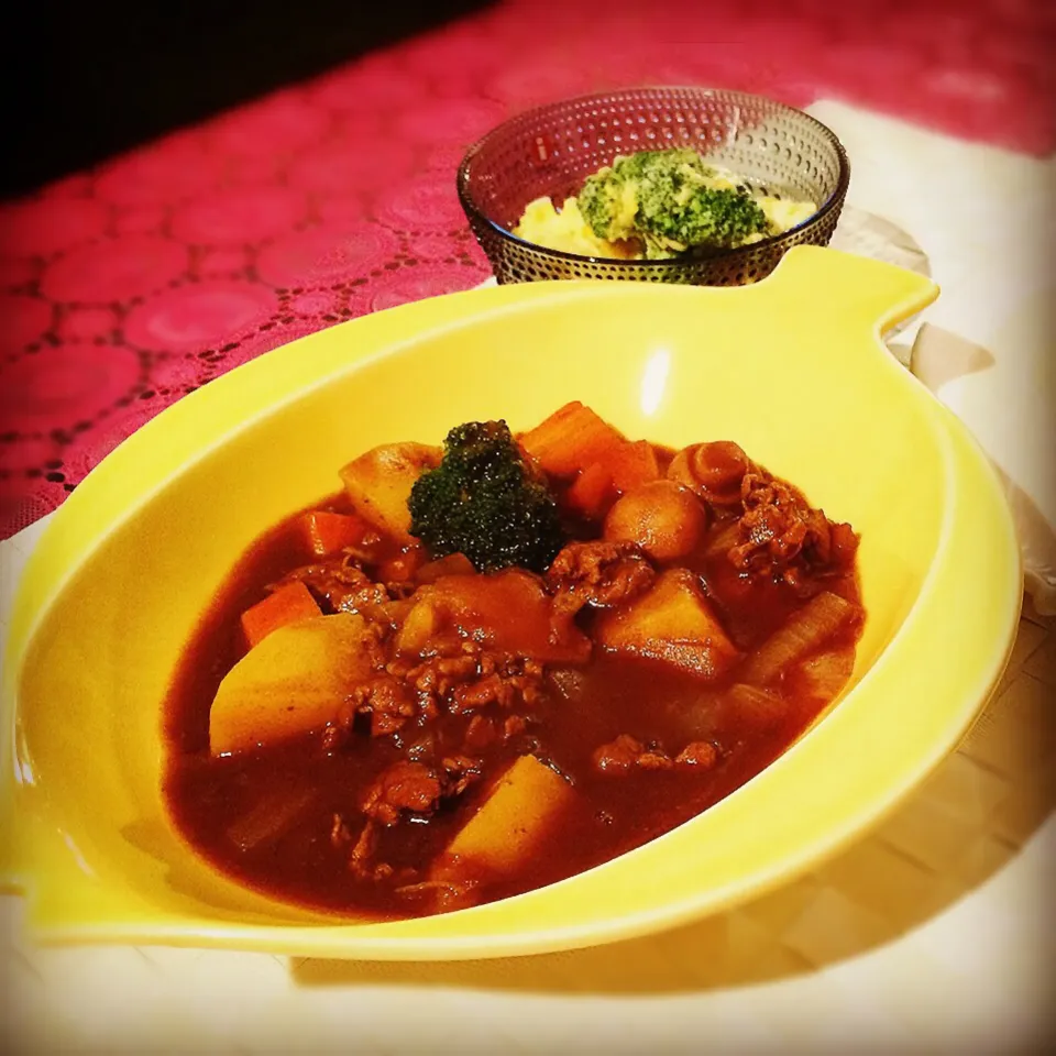 ビーフシチュー☆|くまがいまりさん