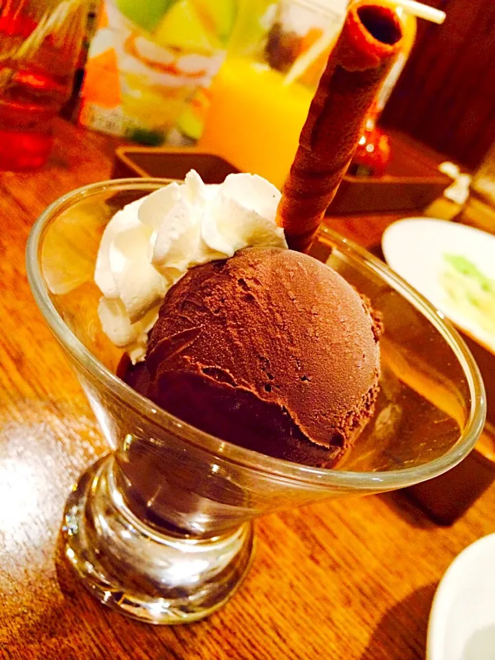 Chocolate icecream|HashPatotiさん