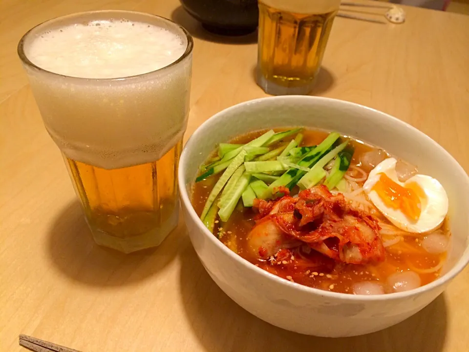 そうめん冷麺|ぴっぱーさん