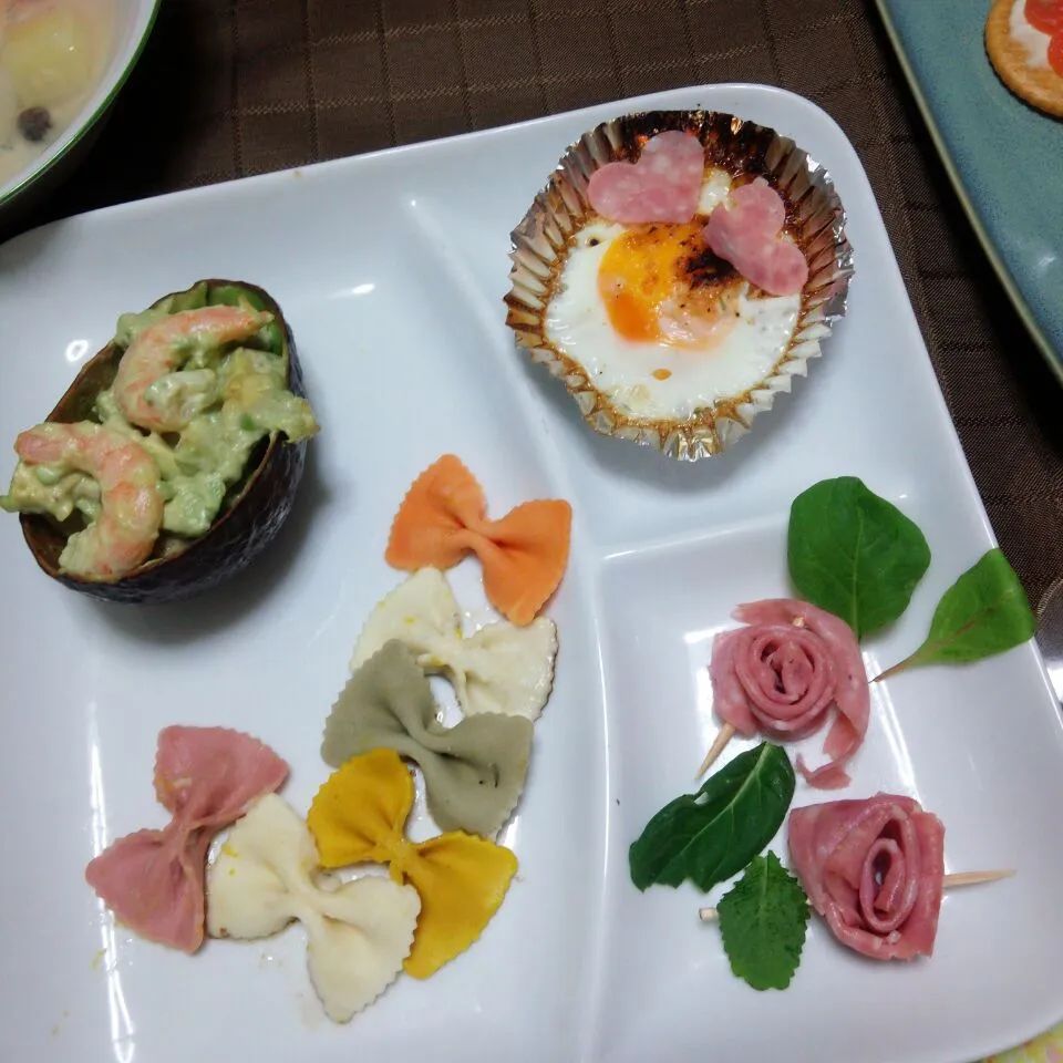 Snapdishの料理写真:誕生日2014前菜アラカルト|くみさん