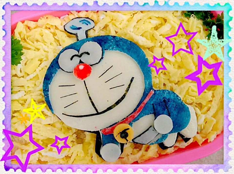 Doraemon Lunch!  ドラえもん キャラ弁|The Reinhartsさん