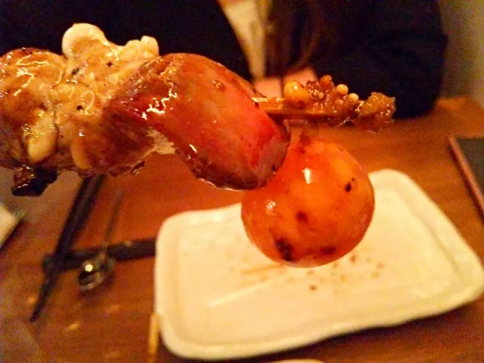 ガルスの焼き鳥。
雄のタマタマです。|東京ライオンズさん