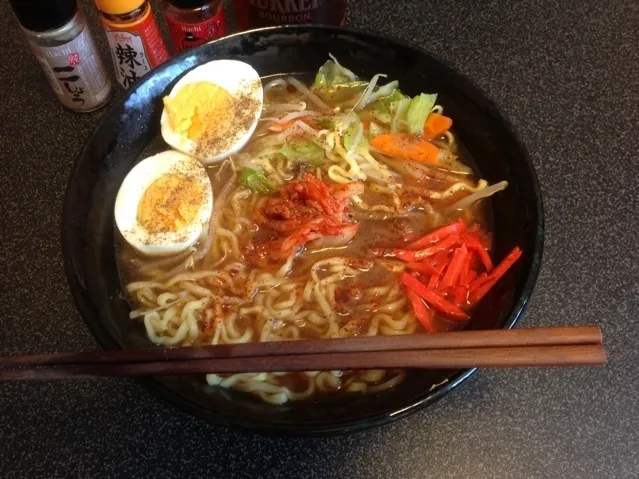 マルちゃん正麺、味噌味！꒰✩''ω`ૢ✩꒱✨|サソリさん