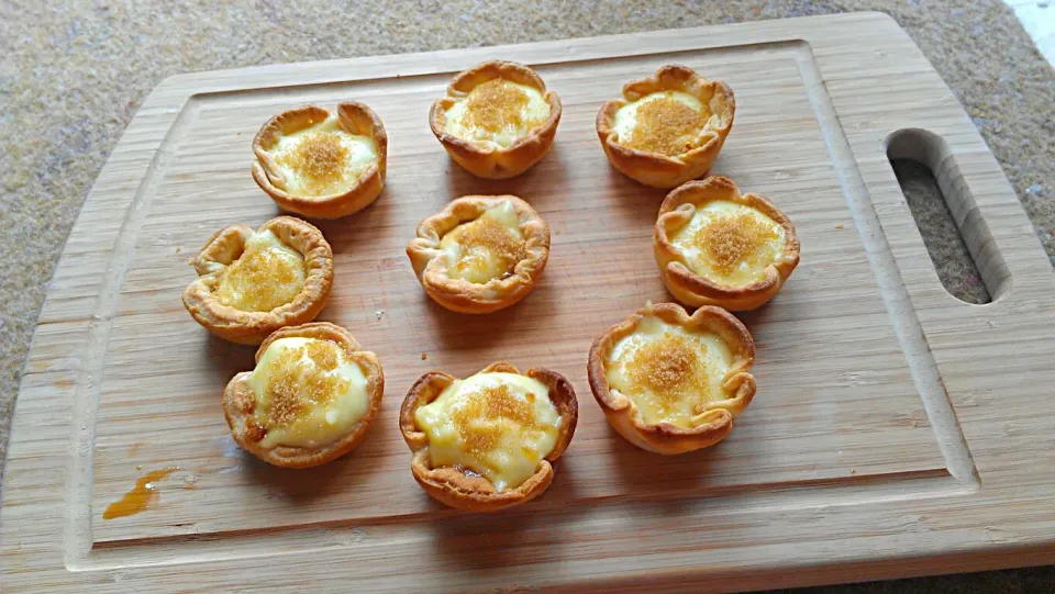 creme brulee tartlets|Cinny Tranさん