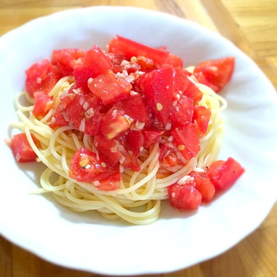 トマトの冷製パスタ♡|まさこさん