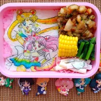 Snapdishの料理写真:セーラームーン キャラ弁|江美くんさん