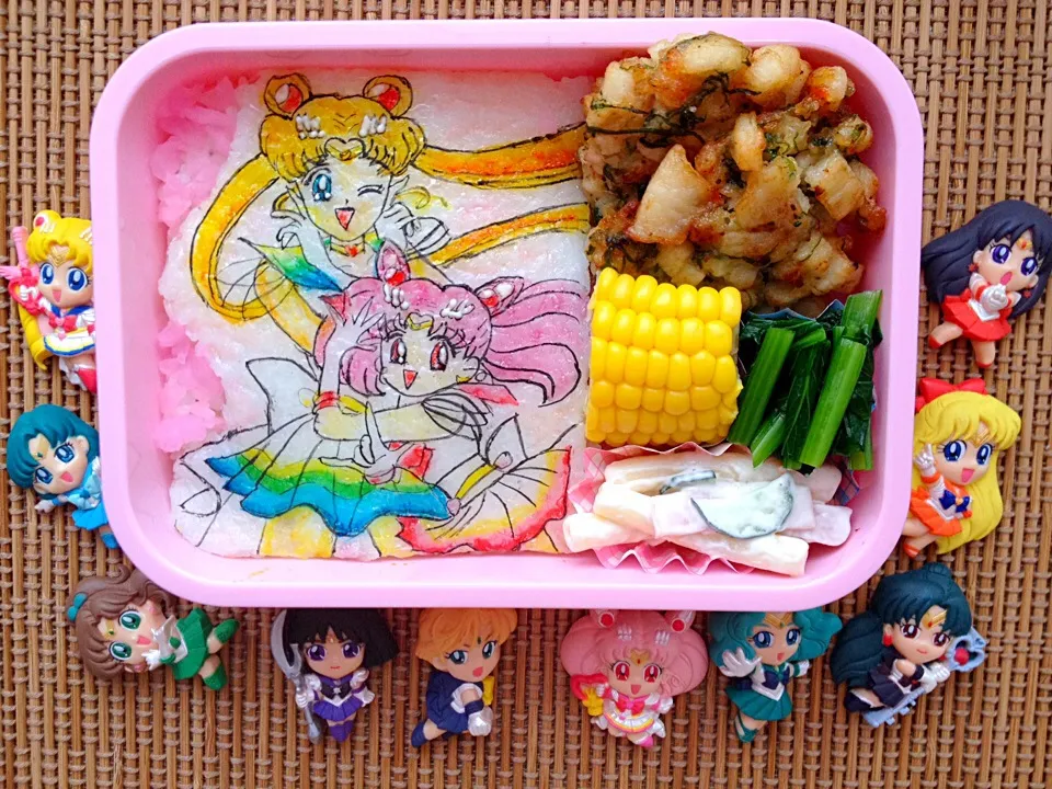 セーラームーン キャラ弁|江美くんさん