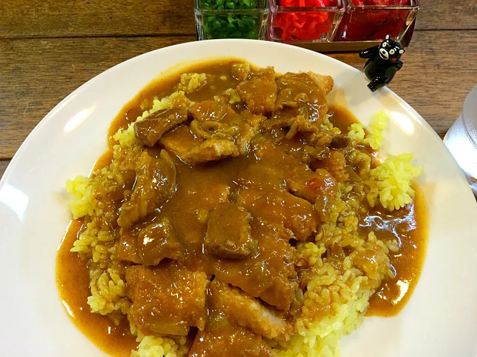 ビィヤントさんのカツカレー辛口で|大阪カレー部長さん