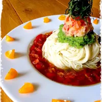 Snapdishの料理写真:トマト🍅素麺