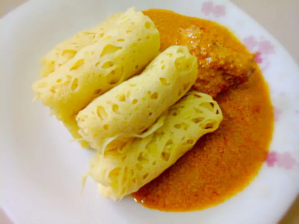 roti jala wif chicken curry|Norazliza Kasmudiさん